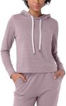 Pioneer Camp Light Weight Hoodies for Women Pullover Gym Workout Athletic Running Hooded Sweatshirt Thin Soft Casual Tops