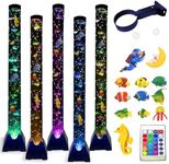 Sensory Bubble Tower Lamp with Brac