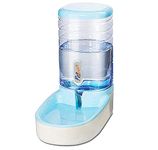 PetVogue Pet Water Feeder, Pet Automatic Waterer, Plastic Water Dispenser For Dog & Cat, 3.8 Liters (Blue)