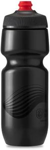 Polar Bottle - Breakaway - 24oz Wave, Charcoal & Black - Insulated Water Bottle for Cycling & Sports, Keeps Water Cooler Longer, Fits Most Bike Bottle Cages