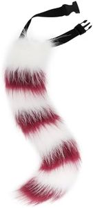 COSYEARS Animal Cat Wolf Fox Dog Faux Fur Tail for Halloween Party Cosplay Costume Accessories