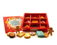 Woody Treasures Wooden Toys - Box of Cookies Toddler Toys - 18-Piece Cake Boxes for Kids 3 Years & Up - Premium Quality Wooden Play Food Set for Birthday, Pretend Play for Boys & Girls