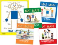 Learning Without Tears Spanish Mat Man Book Set, Current Edition- Get Set for School- Handwriting Without Tears, Pre-K and Kindergarten- Whole-Class, Circle Time, Read Aloud- for School or Home Use