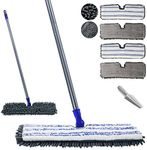 Masthome Flat Dust Mop,Microfiber F