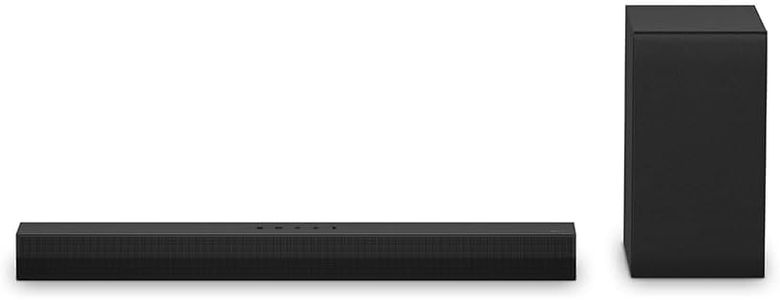 LG S40T 2.1 Channel 300W Smart Soundbar – Dolby Digital, HDMI, Bluetooth, Black