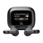 JBL Live Beam 3 Wireless Bluetooth Earbud Headphones with 48-Hour Battery Life, True Adaptive Noise-Cancelling and High-Resolution JBL Signature Sound, IP55 Waterproof, Closed-Back Stick Design, Black