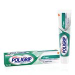 Super Poligrip Zinc Free Denture Adhesive Cream, 2. 4-Ounce Tubes (Pack Of 4)