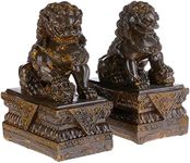 Design Toscano Chinese Guardian Lion Foo Dog Statue (Set of 2)