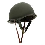 SUNRIS Military Steel M1 Helmet Tactical Protective Army Green