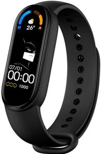 TechKing M6 Smartband Bracelet - Sports Smart Band Wristband with Heart Rate Monitor and Multiple Activity Features, Suitable for Men and Women.