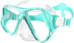 Keary Goggles Swimming Adult Mask Swim Goggles for Men Women Teens Adult Youth 180° Wide View Soft Silicone Skirt Clear No Leak Anti-Fog Swim Goggles with Nose Cover Pool Underwater Water Mask Glasses