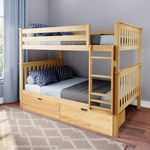 Max & Lily Bunk Bed, Full-Over-Full