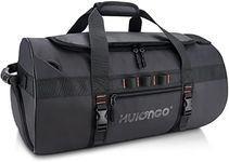 Hulongo Gym Bag Durable Sports Bag Mens Travel Bag 30L Holdall Duffle Bag Backpack with Shoe Compartment Waterproof Overnight Weekend Bag for Men Women