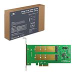 Vantec Dual M.2 SSD RAID PCIe x4 Host Card (UGT-M2PC300R), Green