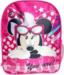 Luggage & Bag Official Licensed Kids Boys & Girls School Backpack With Side Mesh Pocket (Minnie Mouse)