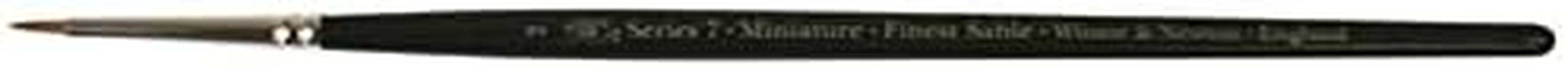 Winsor & Newton Series 7 Kolinsky Sable Miniature Watercolor Brush - Short Handle Round #2