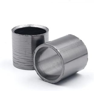 32mm ID 37mm OD Motorcycle Exhaust Muffler Pipe Gasket Graphite Seal Ring Silencer Connector fits for Dirt Pit Motocross Sports Accessories 2PCS