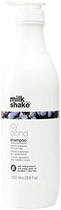 milk_shake Icy Blond Shampoo - Black Pigment Silver Shampoo for Very Light Blond and Platinum Hair, 33.8 Fl Oz (1000ml)