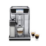 De'Longhi PrimaDonna Elite Fully Automatic Coffee Machine with Cold Brew, Original Italian Brand, 50+ Hot & Cold Bevarage Options with Hot Chocolate, Patented LatteCrema Technology, ECAM650.85