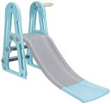 Amazon Brand - Solimo Garden Slide - Blue | Indoor Toy | 24+ Months