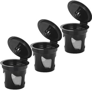 3 Pack Reusable Coffee Pod for Ninja Coffee Maker, 3 Pack Reusable K Cup Refillable Pods Coffee Filter for Ninja CFP101 & Ninja PB051 Coffee Maker