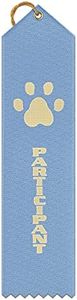 Hodges Badge Company Participant Dog Paw Print Award Ribbon - 50 Pack - Made in USA