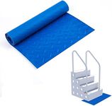 KINBOM 35x9 inch Pool Ladder Pad, Swimming Pool Ladder Mat Protective Pool Ladder Mat Anti-Skidding Pool Supply Step Pad for Pool (Blue)