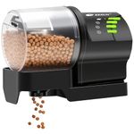 Ycozy Automatic Fish Feeder for Aquarium Automatic Fish Food Dispenser for Small Tank Flake Battery/Plug Powered Auto Vacation Feeder for Goldfish/Koi/Turtle AF2020