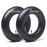 2 Pack 3.00/3.50-8 Replacement Inner Tubes with TR4 Valve Stem for pneumatic wheelbarrow wheel,cart wheel, garden cart, wagons - Made From Heavy Duty, Thick Premium Rubber