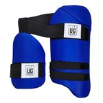 Ultimate Goal Sports Combo Thigh Pad Cricket|Combo Thigh Pad For Youth|Thigh Pad Cricket for Youth|Right Hand Thigh Pad|Thigh Pad Left Hand|Cricket Thigh Pad For Youth|Thigh Pad Cricket (Youth, NBlue)