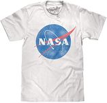 Tee Luv Distressed NASA Shirt - Vin