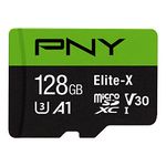 PNY P-SDU128U3WX-GE 128GB Elite-X microSDXC Class 10 Card