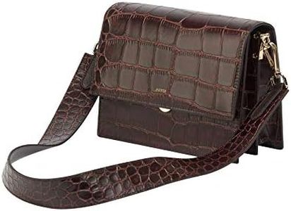 JW PEI Women's Mini Flap Crossbody, Brown, Small