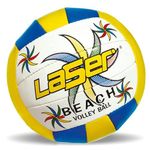 Laser Super Soft Beach Volleyball Official Size 5 for Outdoor/Indoor/Pool/Gym/Training Premium Volleyball Equipment Durability Stability Sports Ball