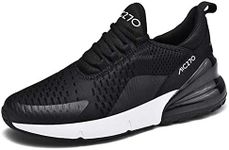 Zeoku Mens Trainers Running Shoes Air Cushion Sneakers Fitness Cross Shoes Breathable Walking Casual Sports