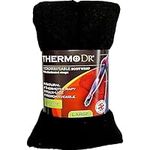 Wheat Bags Microwavable Heat Pack - Body Wrap Microwave Heat Pad with UK Cleaned Wheat & Lavender Scent for Body Discomfort - Back, Shoulder, Stomach & Neck Heat Pad by ThermoDR - Black