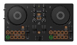 AlphaTheta DDJ-FLX2 Compact 2-Channel Wireless DJ Controller, Black