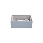 Stackers Dusky Blue Mini Jewellery Box Chunky Jewellery Layer