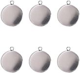Stainless Steel Round Pendant Blank