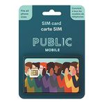 Public Mobile SIM Card for Unlocked Phones (GSM) on Canada’s Largest Mobile Network