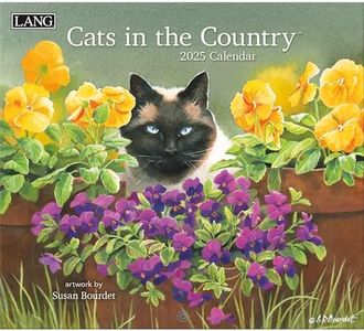 LANG Cats in The Country 2025 Wall Calendar (25991001899)