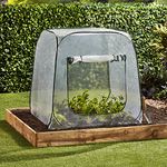 Garden Grow Pop Up Cloche Roll Up Door Outdoor Greenhouse for Plants & Vegetables (1)