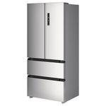 ProTuning RIBBENÅS French door fridge/freezer, 700 freestanding/stainless steel, 347/169 l
