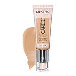 Revlon Liquid Foundation, Photo Ready Candid Face Makeup for Sensitive and Dry Skin, Longwear Sheer-Medium Coverage with Natural Glow Finish, 240 Natural Beige, 0.75 Oz/ 25ml