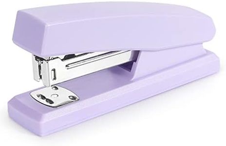 Stapler, Office Stapler, Stapler for Desk Portable Durable Staplers Office Supplies (Purple)