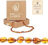 Amazing Amber Necklace - 100% Authe