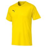 Puma Men's LIGA Jersey Core, Cyber Yellow Black, L