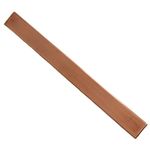 Coavoo 1Pcs Flat Copper Bar Stock Copper Busbar 5mm x 20mm x 300mm (0.2" x 0.79" x 11.81") 99.99% Pure Cu for DIY Metalworking Electrical, and Industrial