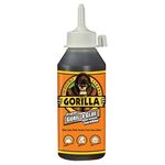 Gorilla Glue Original, 100% Waterproof, Indoor & Outdoor, Polyurethane Glue, Versatile Bonding Adhesive, Easy Application Nozzle, 8oz/236ml Bottle (Pack of 1), 51008T