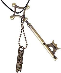 Collar con Llave de Eren Jaeger | Cadena para los Fans de Ataque a los Titanes